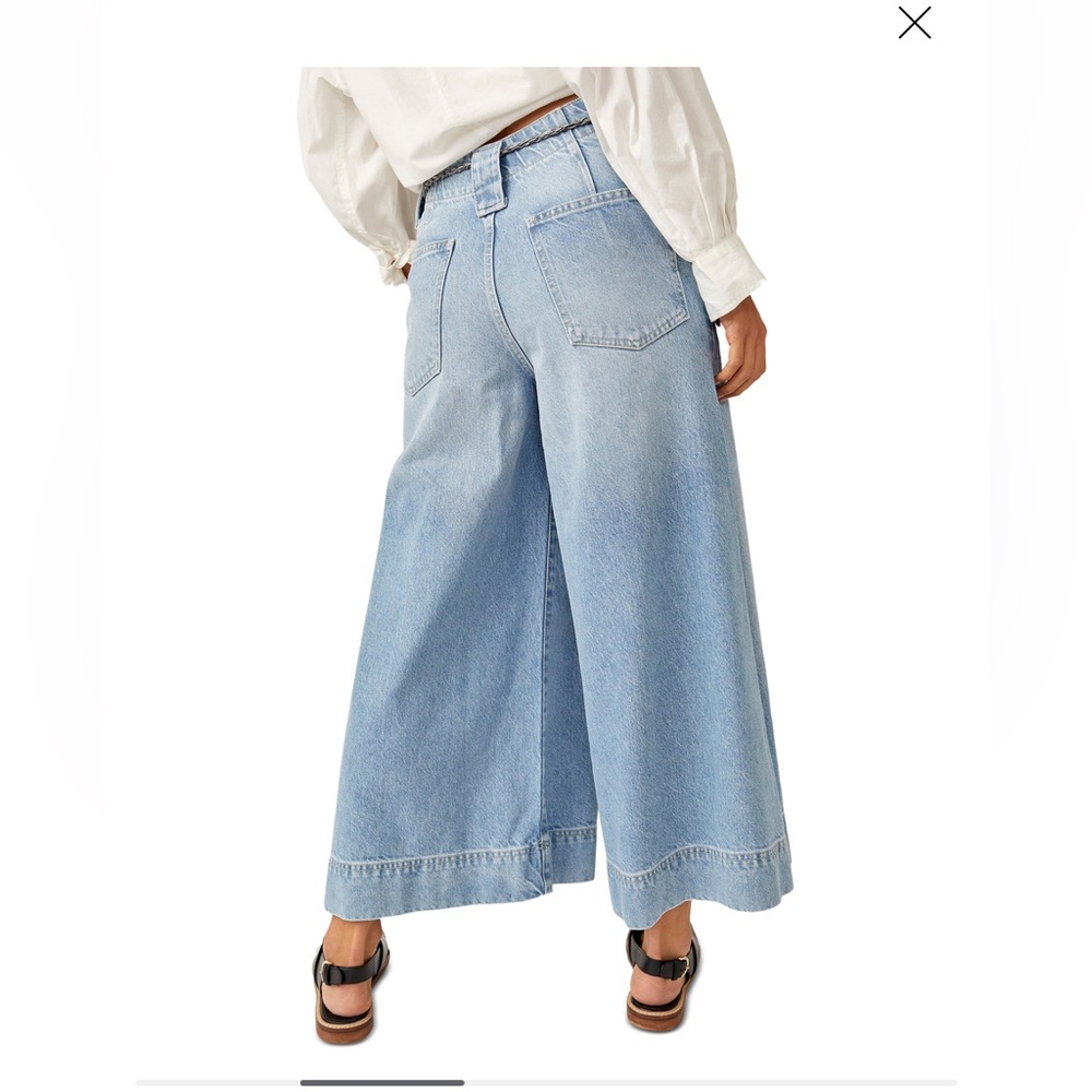 We The Free • Sheer Luck Cropped Wide-Leg - Picture 4 of 10